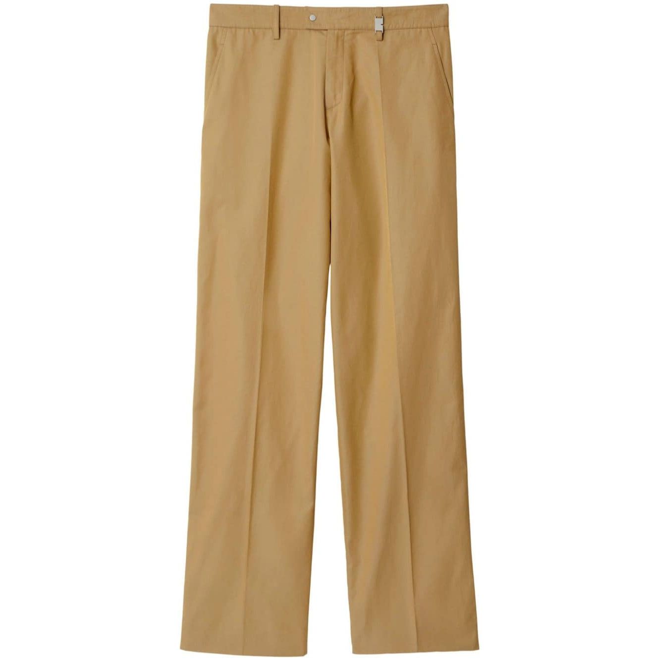 Burberry Straight-leg cotton trousers