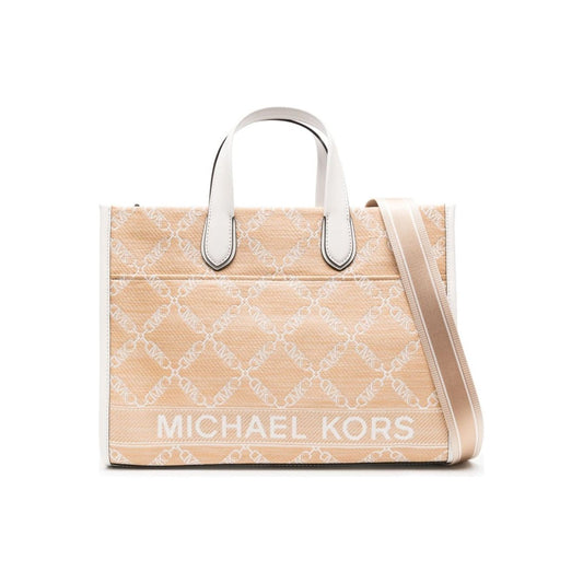 MMK Gigi Large Tote Bag Beige Shopper MMK Wheat