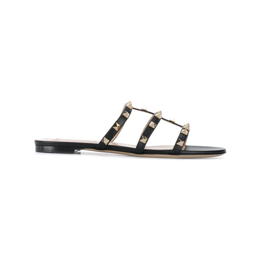 Valentino Garavani Sandals Black Sandals Valentino Garavani Dark Slate Gray
