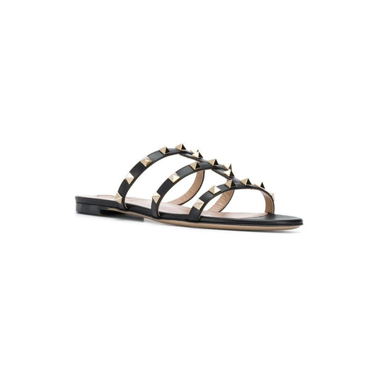 Valentino Garavani Sandals Black Sandals Valentino Garavani Gray