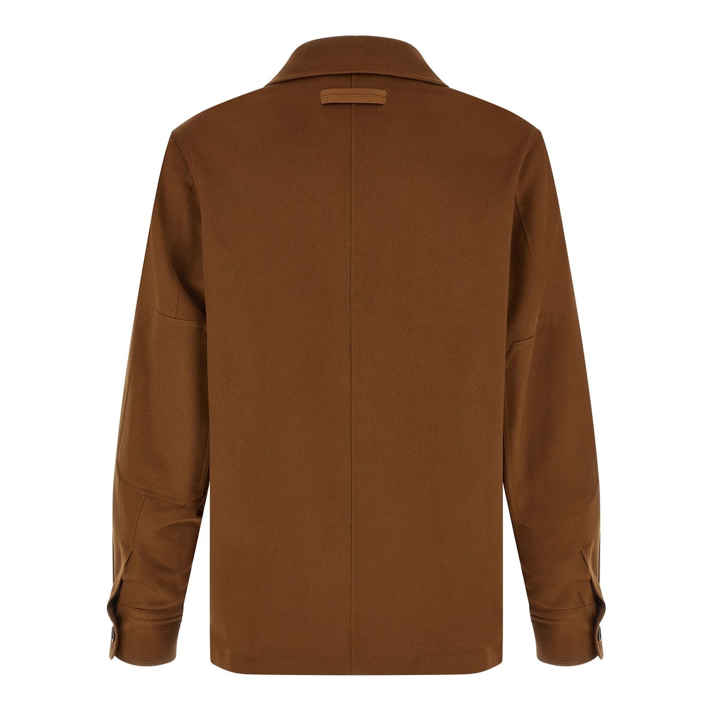 ZEGNA Brown Cashmere Blouse