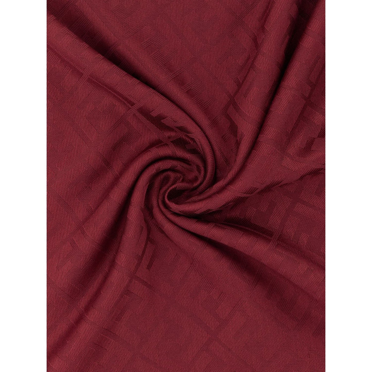 Fendi Bordeaux Silk Foulard