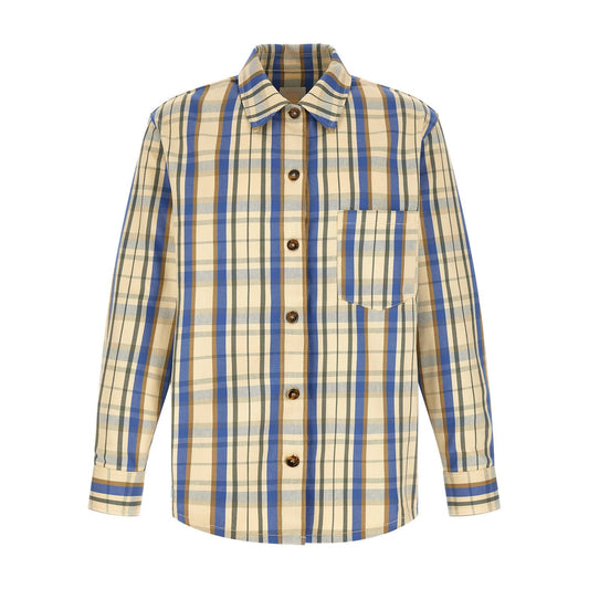 A.P.C. Bicolor Cotton Blouse