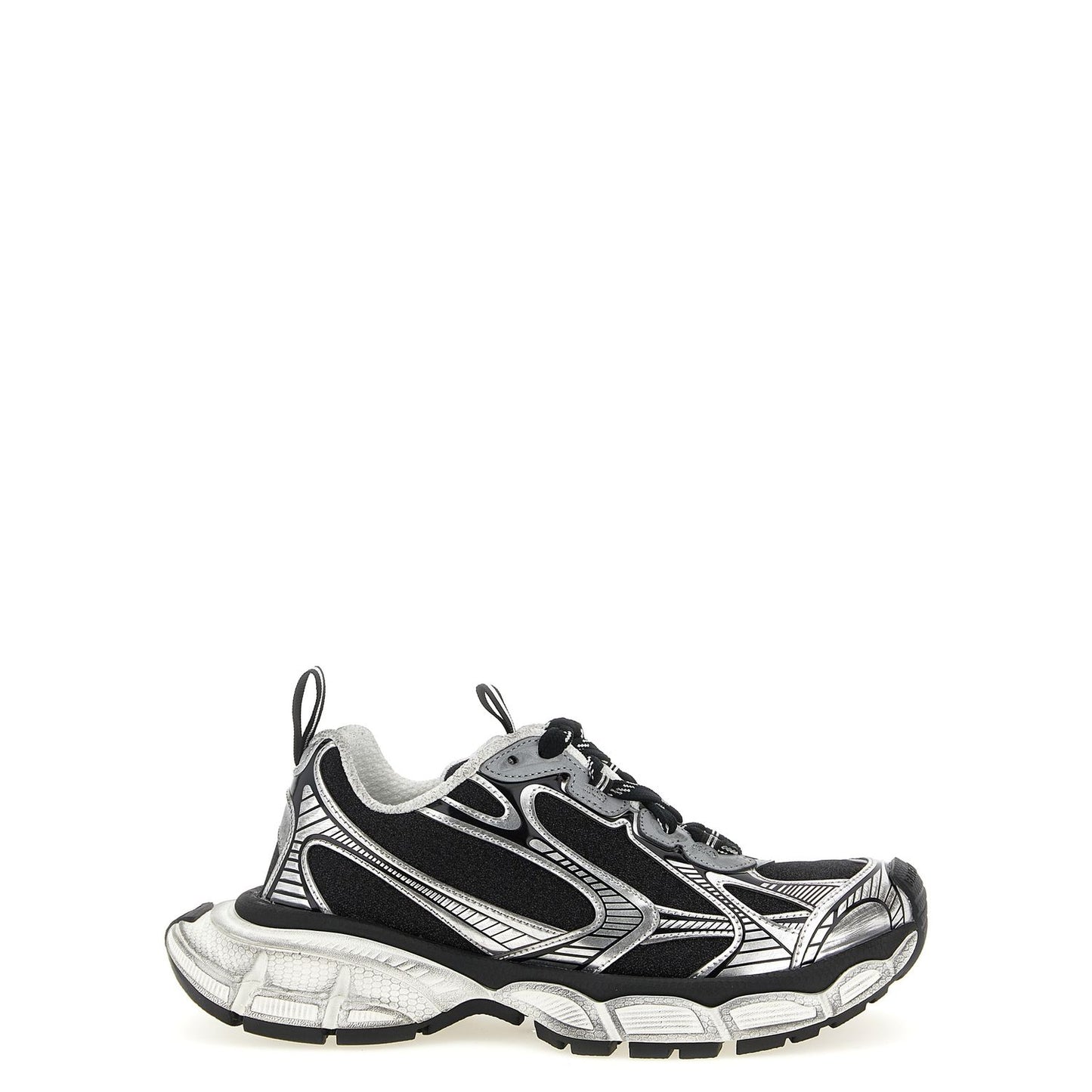 Balenciaga Black Polyethylene Athletic Sneakers