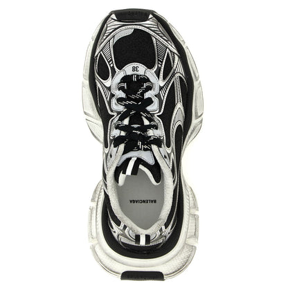 Balenciaga Black Polyethylene Athletic Sneakers