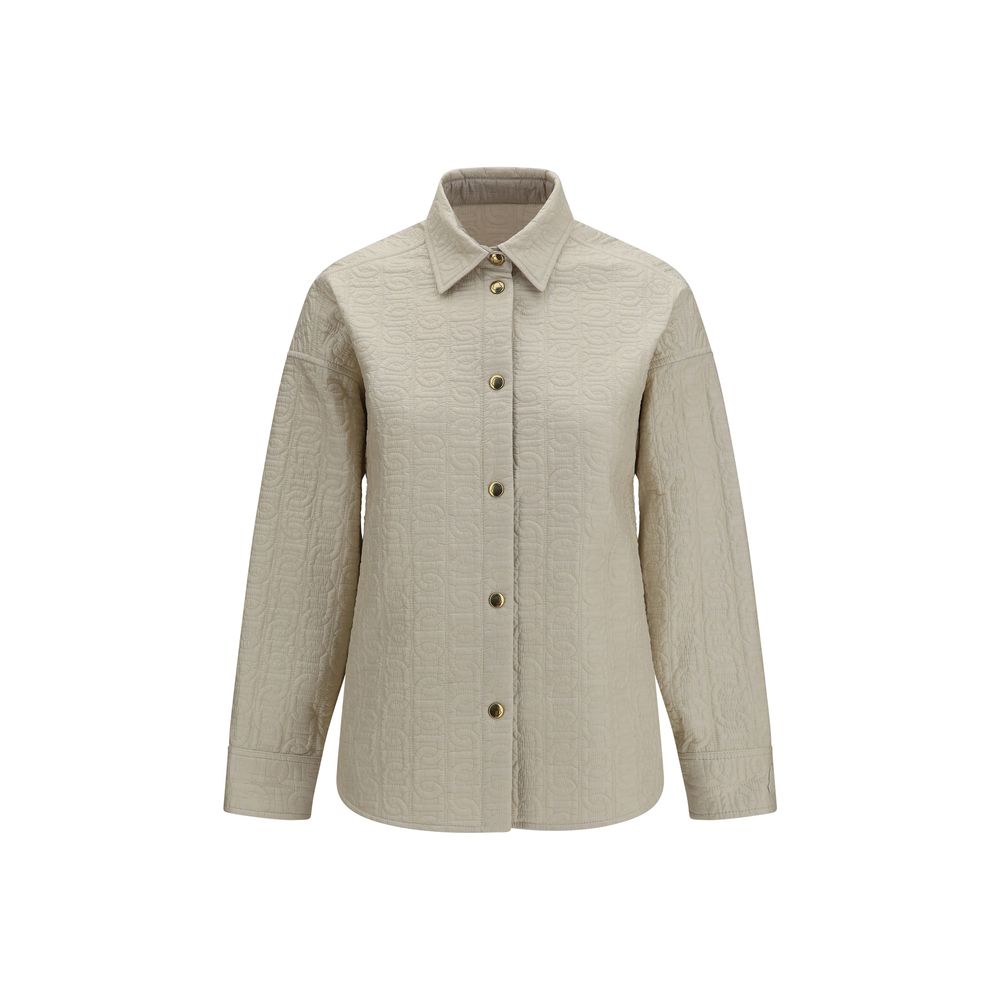 Moncler Beige Polyamide Full-Length Jacket