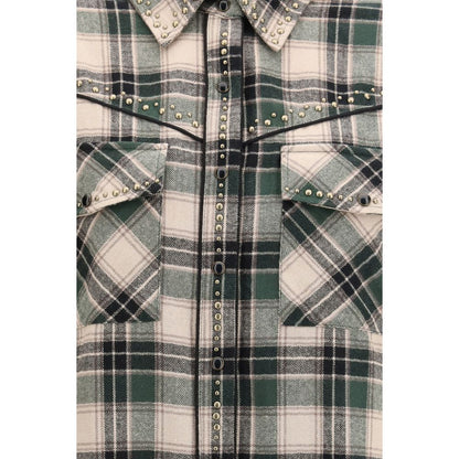 P.A.R.O.S.H. Bicolor Cotton Shirt