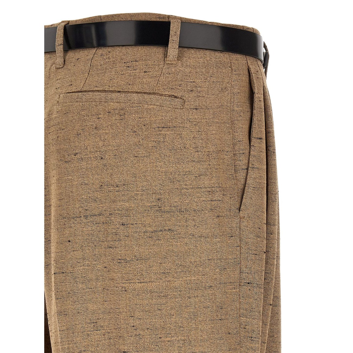Dolce & Gabbana Beige Viscose Casual Pants