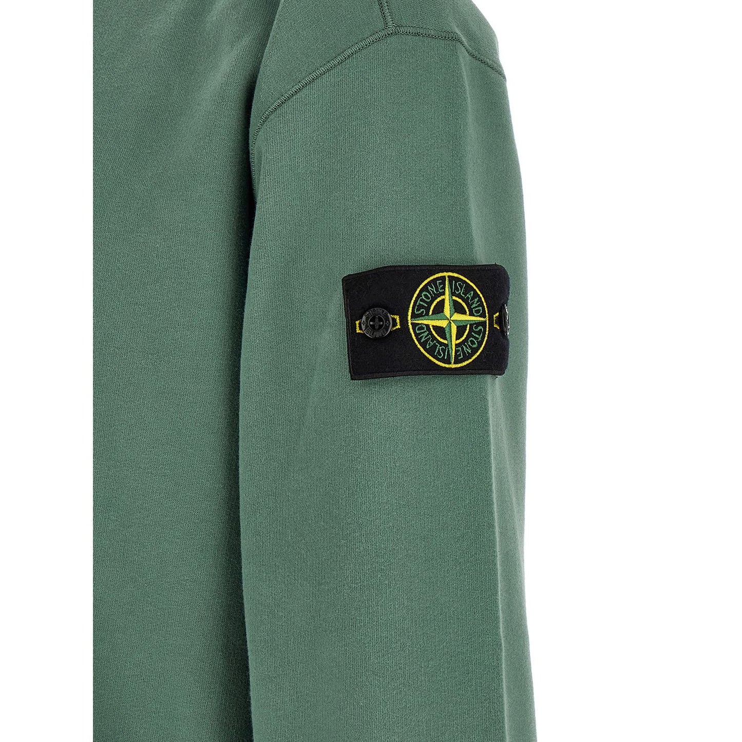 Stone Island Bicolor Cotton Sweatshirt