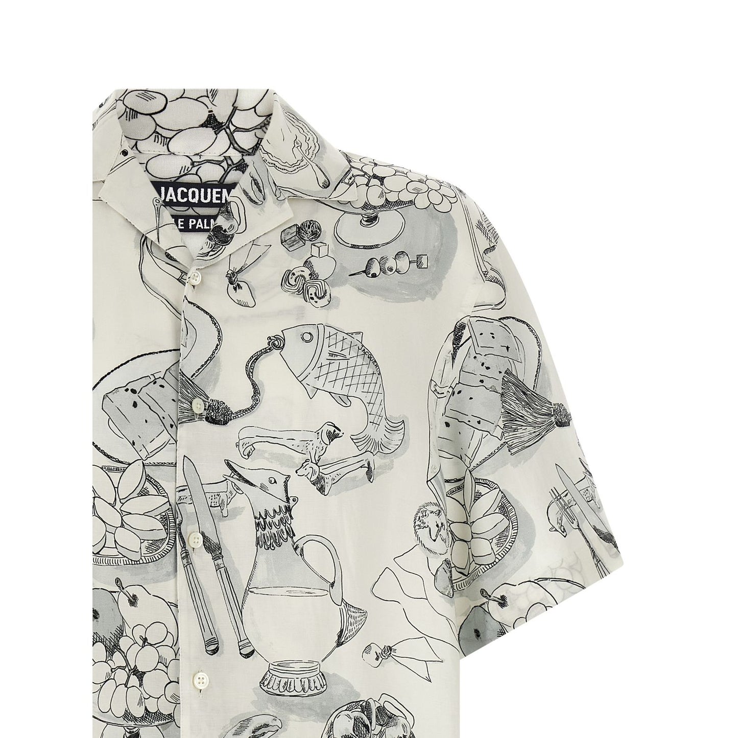Jacquemus Bicolor Viscose Blouse