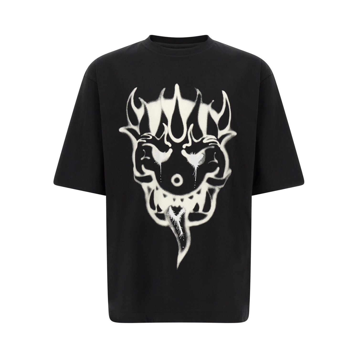 Y-3 Black Cotton T-Shirt
