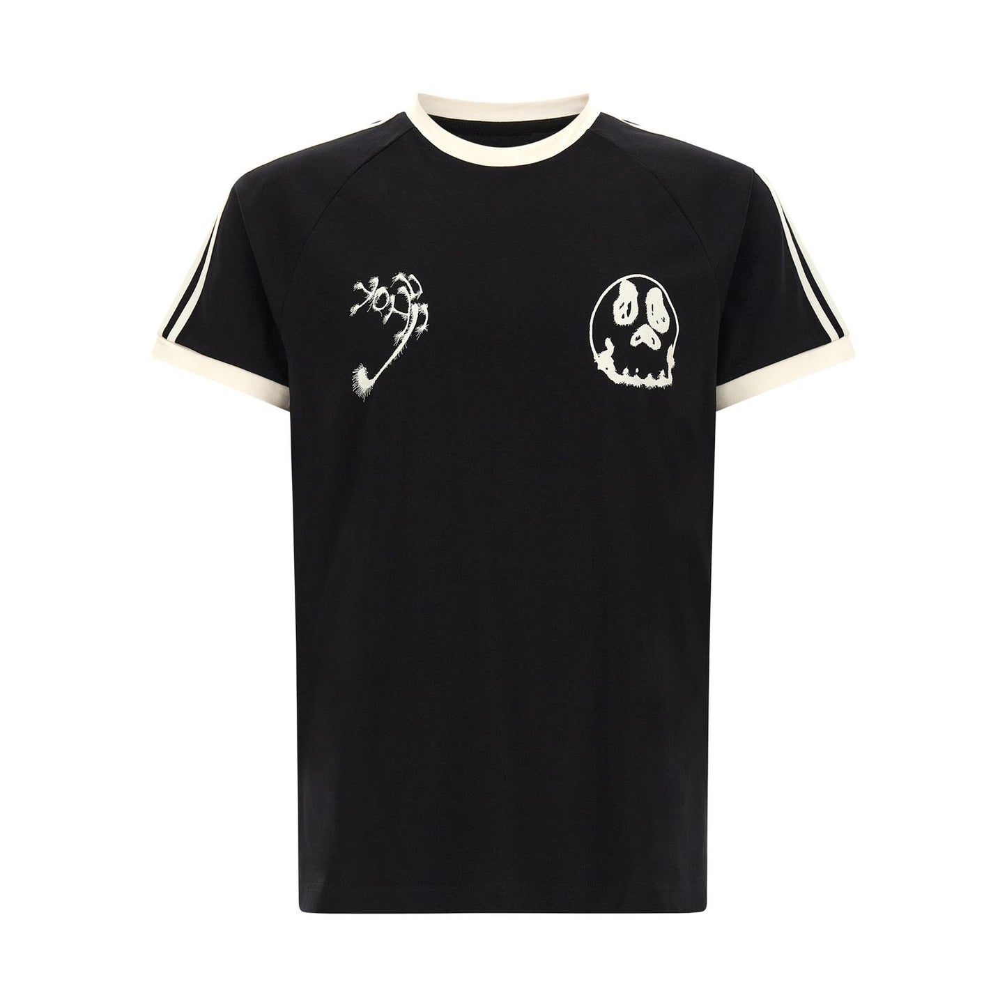 Y-3 Black Cotton T-Shirt