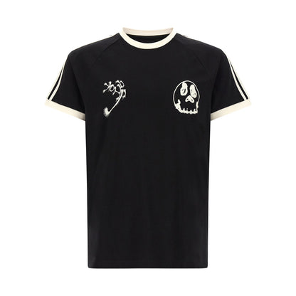 Y-3 Black Cotton T-Shirt