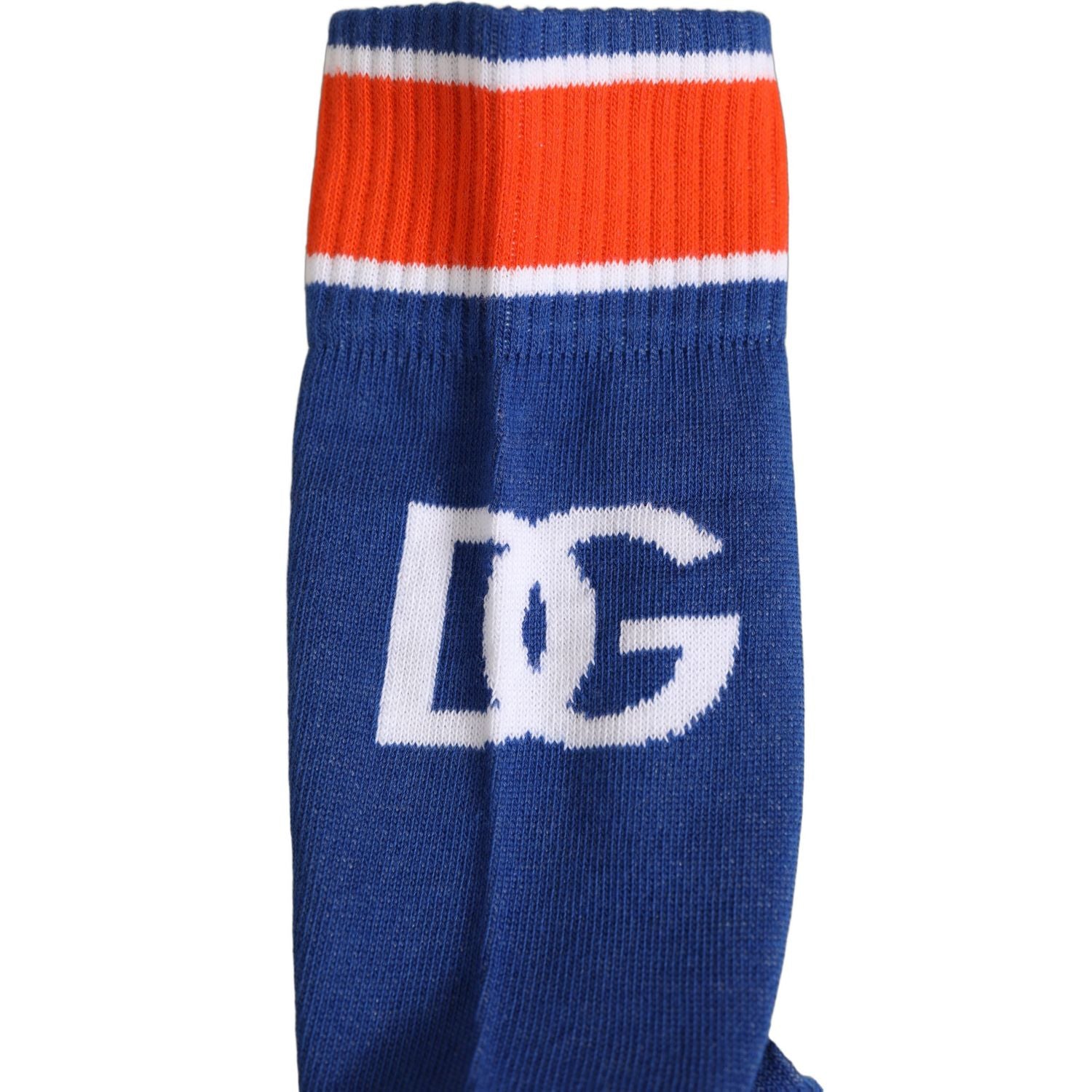 Dolce & Gabbana Men Multicolor Cotton Mid Calf Accessory Socks