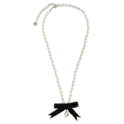 Self-Portrait Bicolor Brass Necklace