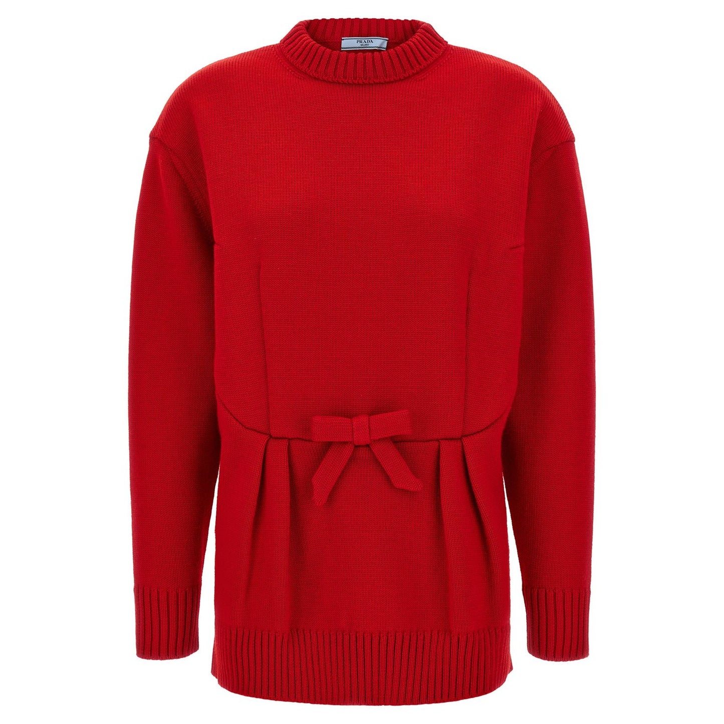 Prada Multicolor Virgin Wool Cardigan