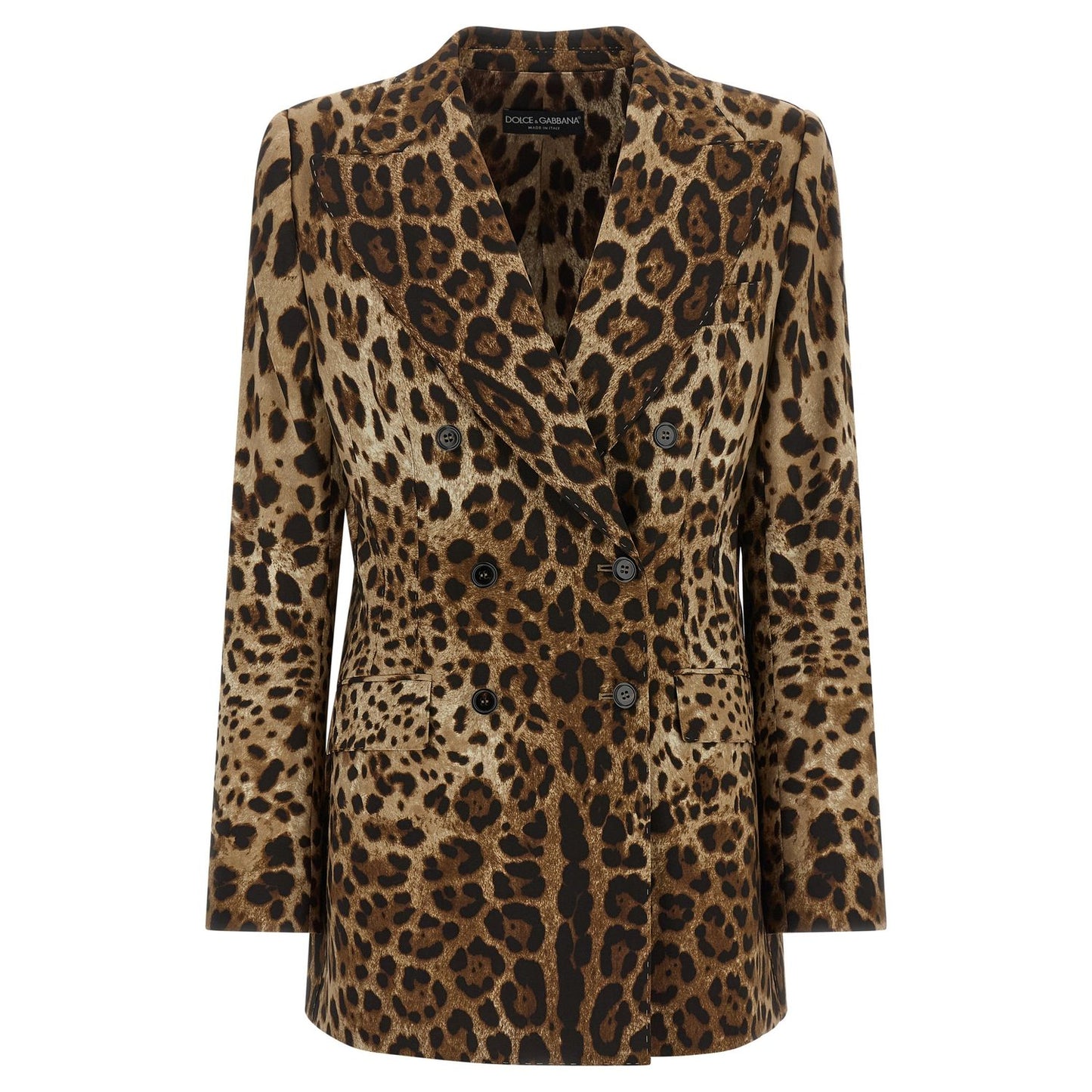 Dolce & Gabbana Brown Wool Blazer