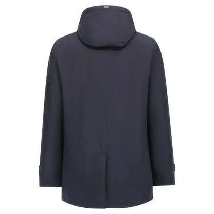 Herno Blue Polyester Parka