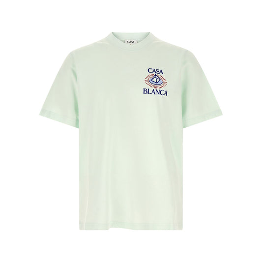 Casablanca Blue Organic Cotton T-Shirt