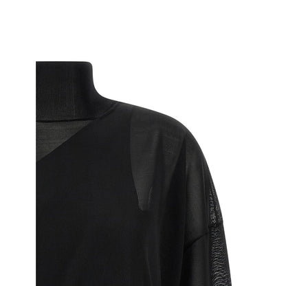 Fendi Black Viscose Cardigan