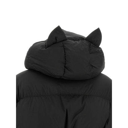 IENKI IENKI Black Nylon Full-Length Jacket