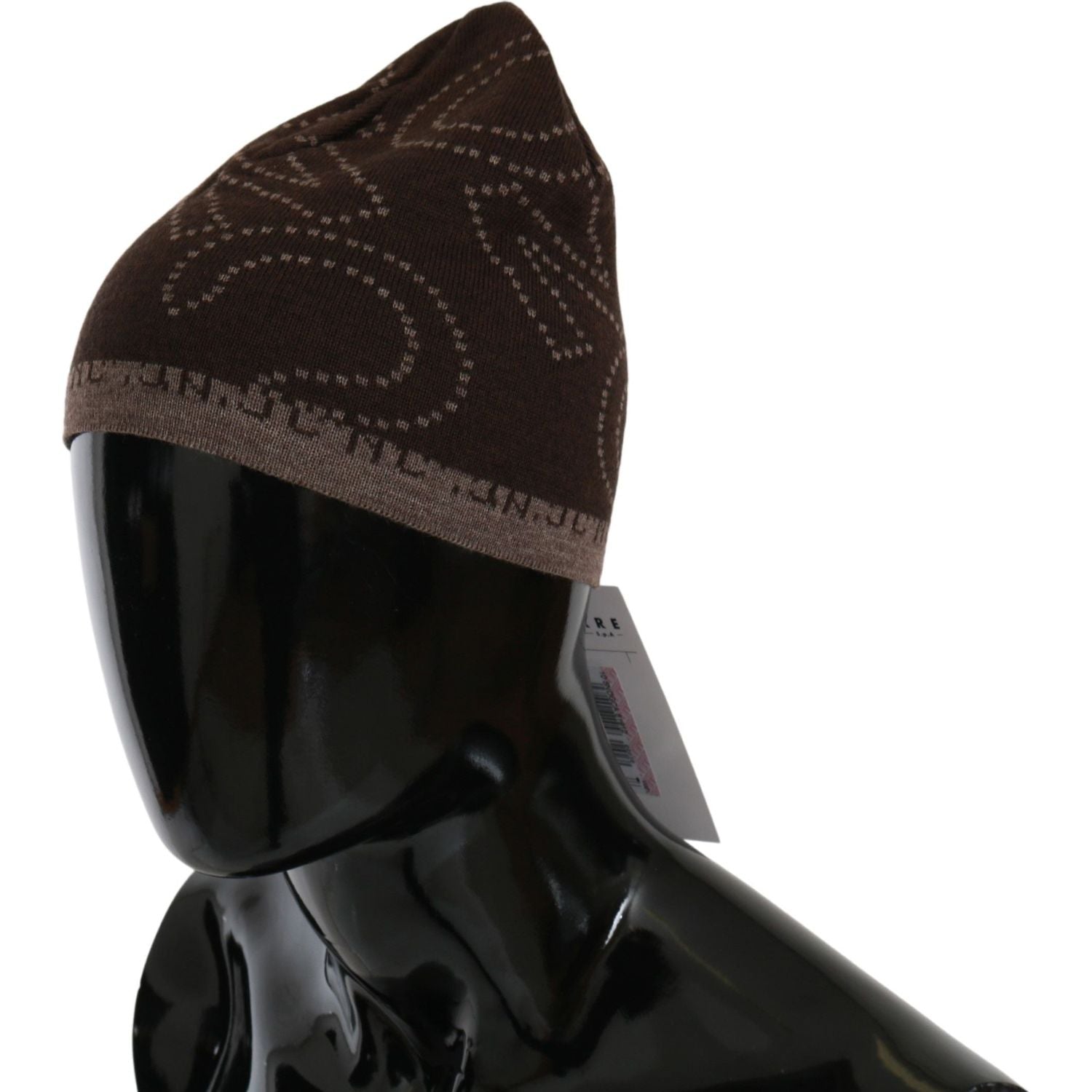 时尚双色羊毛混纺便帽