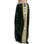 Dolce & Gabbana Dolce & Gabbana Exclusive Multicolor Sequined Pants PAN71051-36