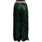 Dolce & Gabbana Dolce & Gabbana Exclusive Multicolor Sequined Pants PAN71051-36