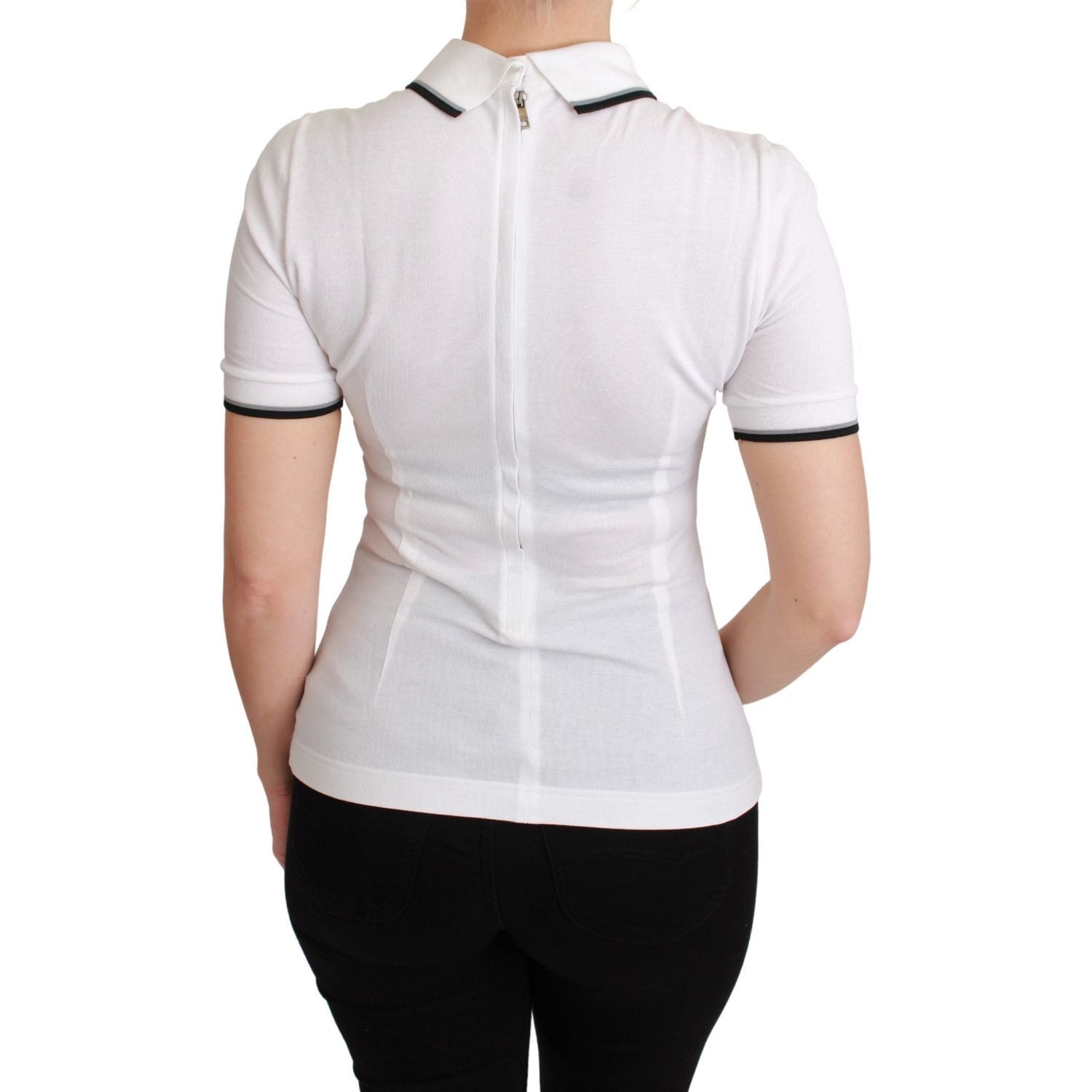 别致的 Polo 天使刺绣 T 恤