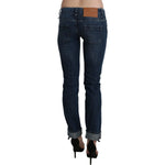 Acht Exquisite Skinny Low Waist Denim Acht Dark Slate Gray
