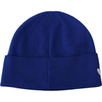 Givenchy Chic Unisex Cobalt Wool Beanie with Logo Detail Beanie Hat Givenchy Midnight Blue