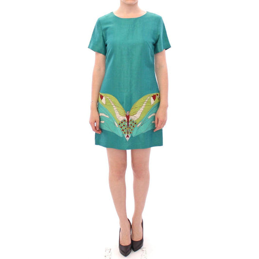 Lanre Da Silva Ajayi Green Above Knee Mini Dress