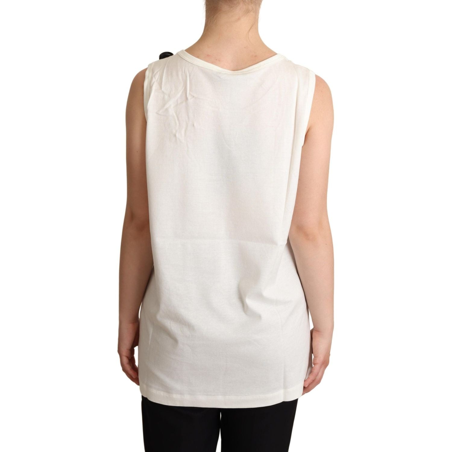 تانك دولتشي آند غابانا شيك كانين زهري بدون أكمام