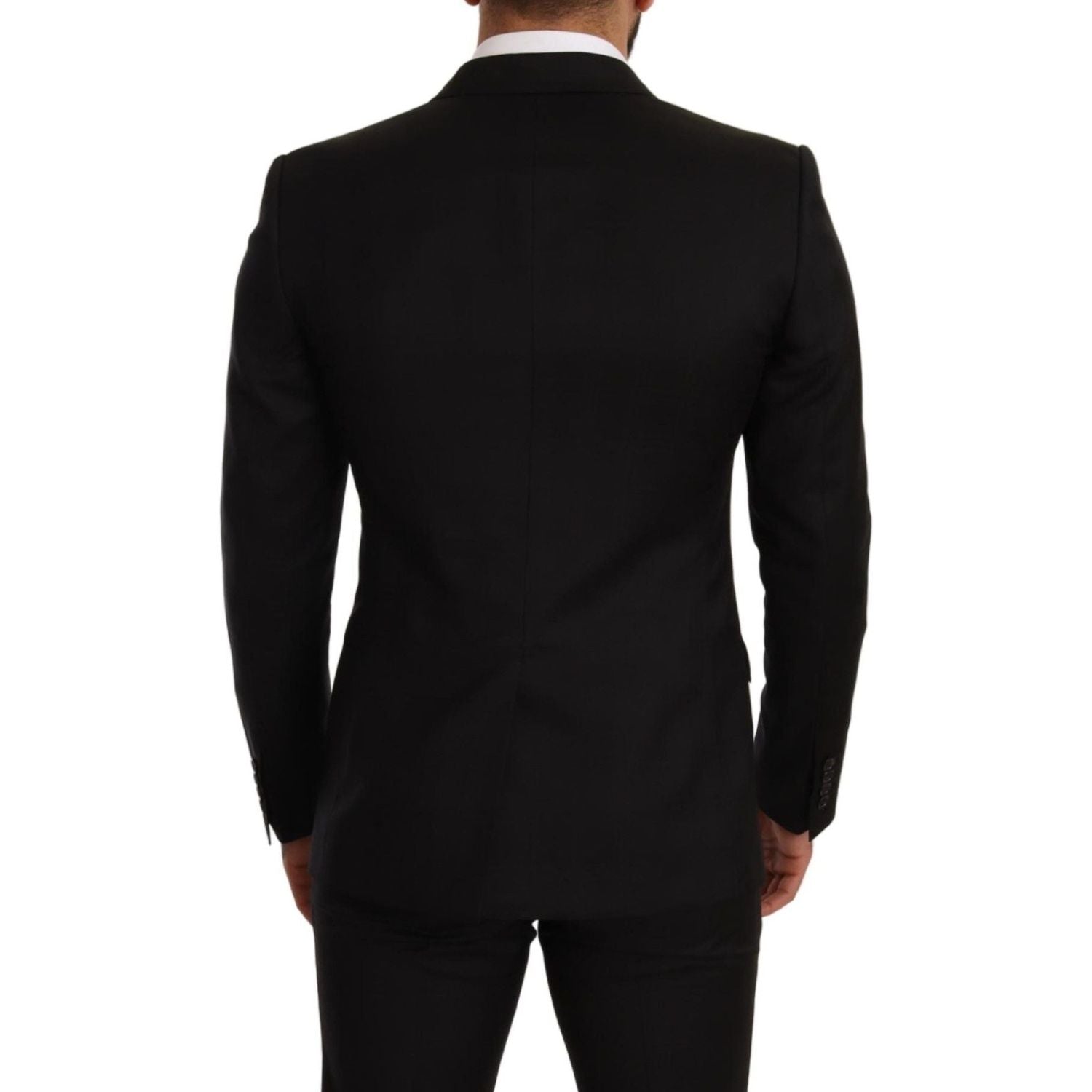 Dolce & Gabbana Black Check MARTINI SLIM FIT 2 Piece Suit