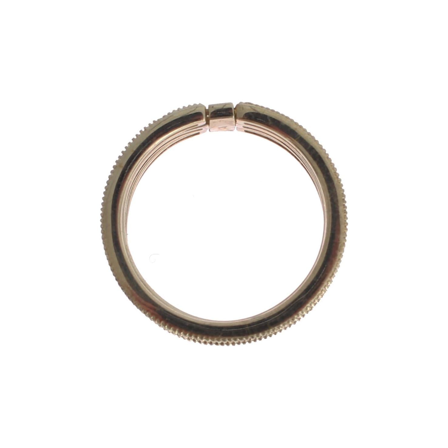 خاتم نيالايا دازلينج من الفضة الاسترلينية مرصع بالكريستال