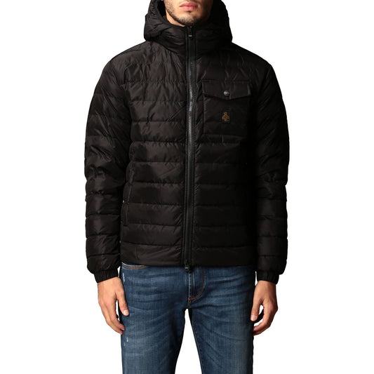 Refrigiwear Black Nylon Men Jacket
