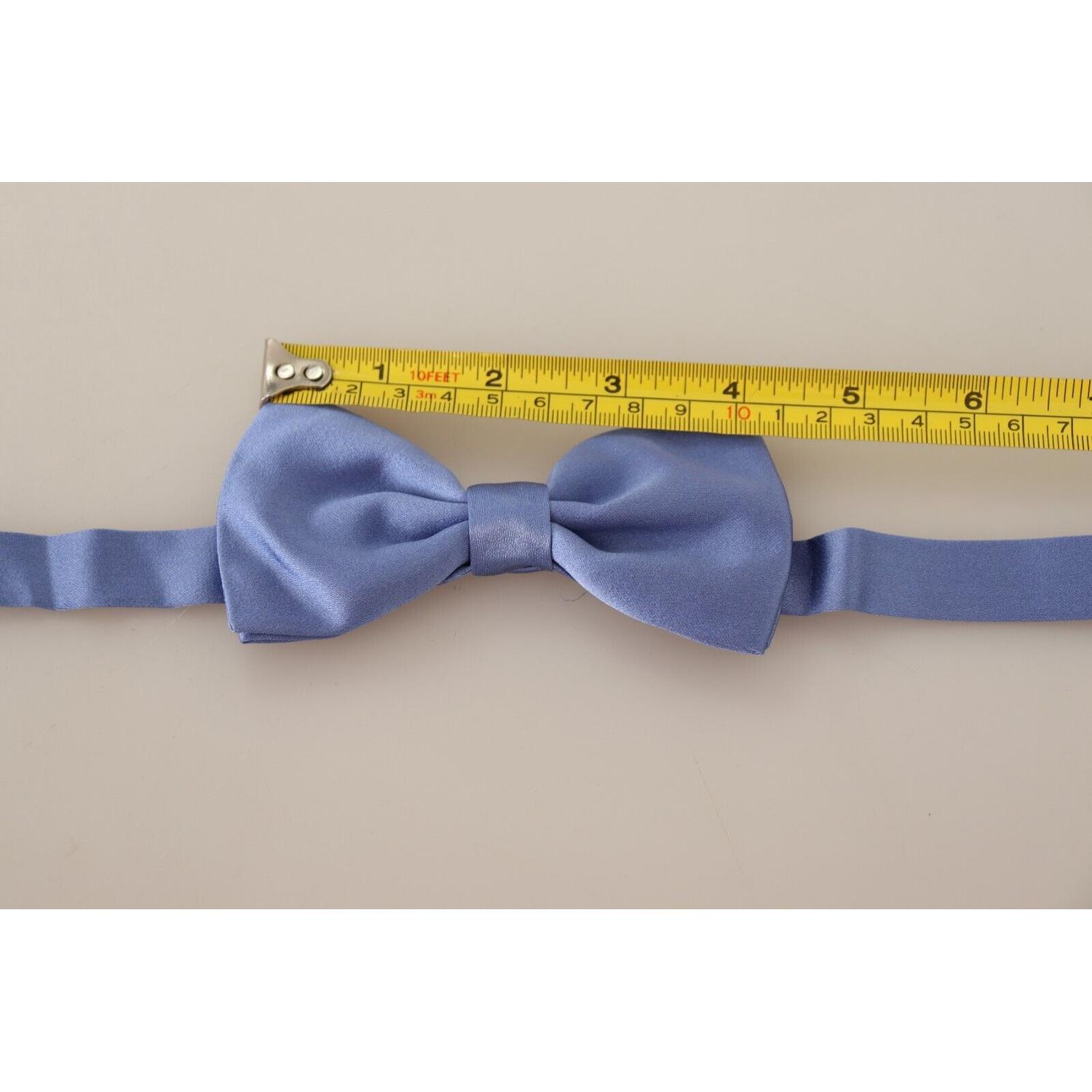 ربطة عنق أنيقة من الحرير باللون الأرجواني من دولتشي آند غابانا