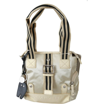 WAYFARER Beige Handbag Shoulder Tote Fabric Purse WOMAN TOTES