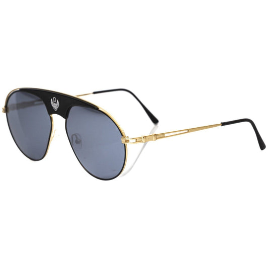 Frankie Morello Black Metallic Men's Sunglass FR-22124
