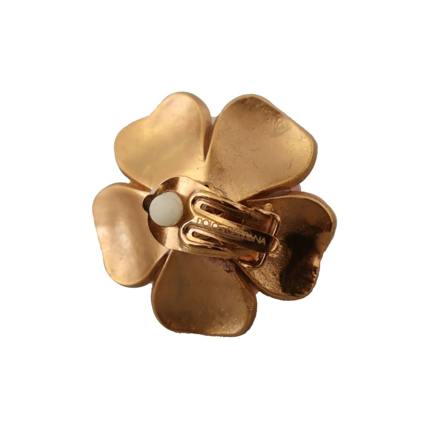 أقراط دولتشي آند غابانا الأنيقة المصنوعة من الكريستال واللؤلؤ