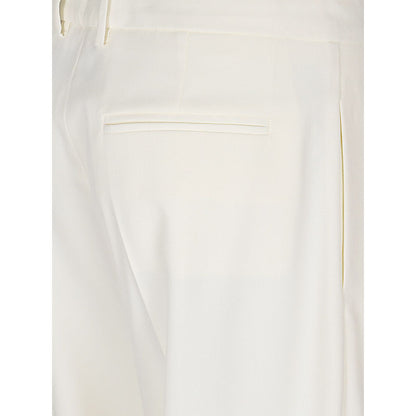 Erika Cavallini Semi-Couture Trousers White Trousers