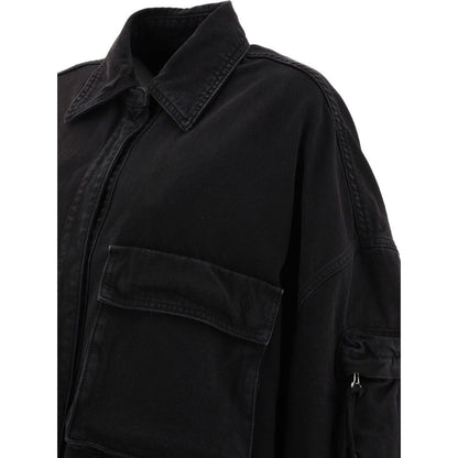 The Attico Coats Black
