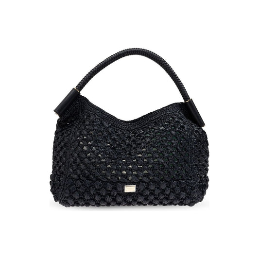 Dolce & Gabbana logo-plaque tote bag women Black Handbag Dolce & Gabbana Black