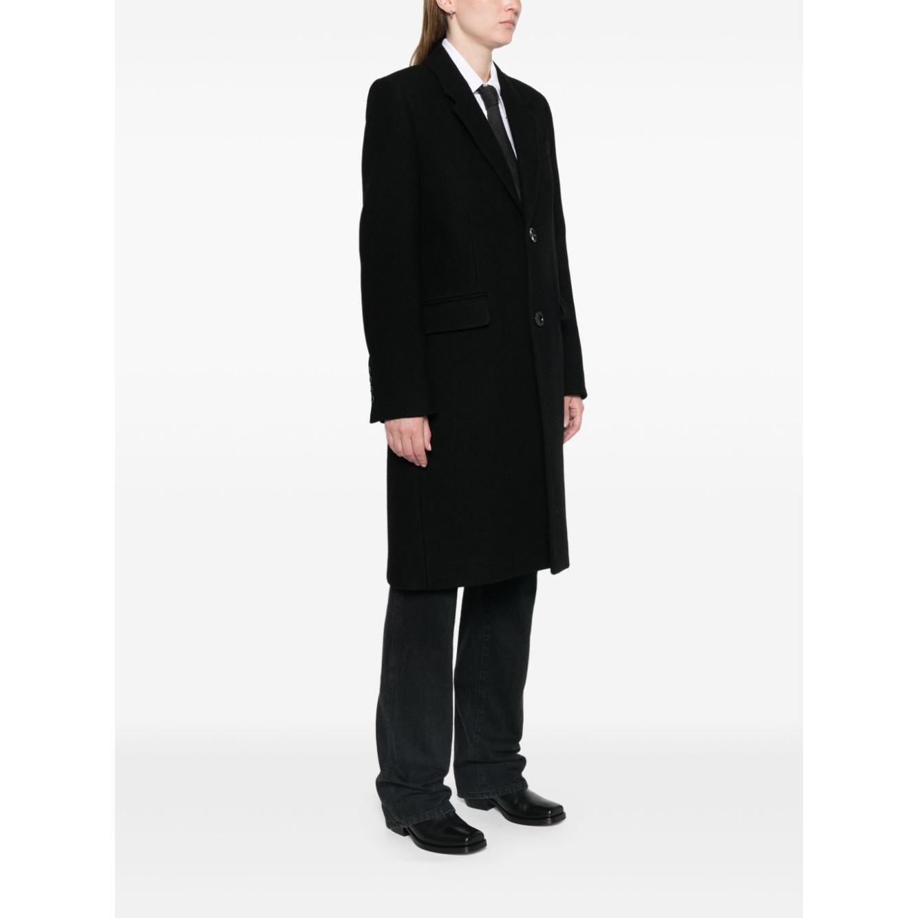 Ami Paris Coats Black FCO010WV0049001