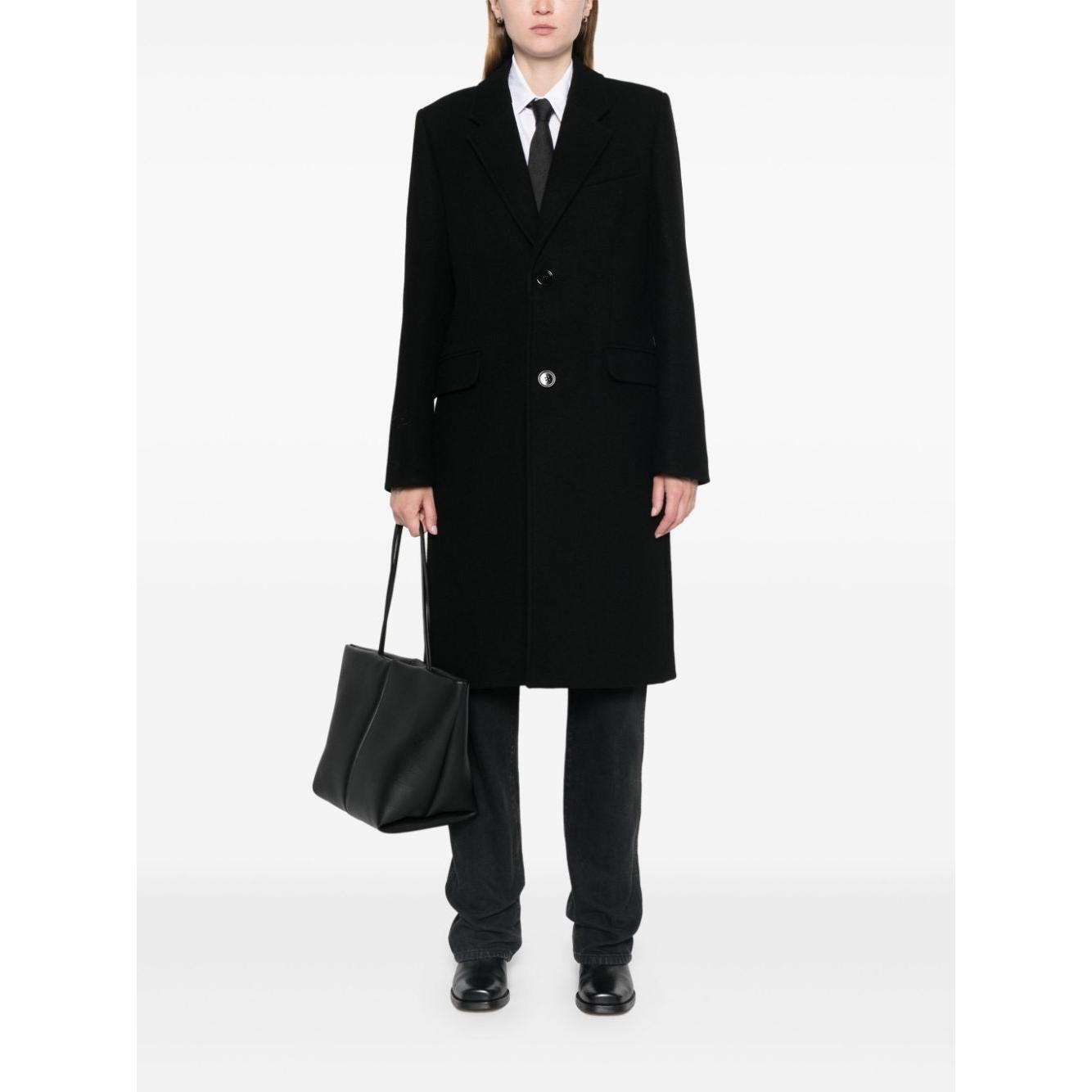 Ami Paris Coats Black FCO010WV0049001
