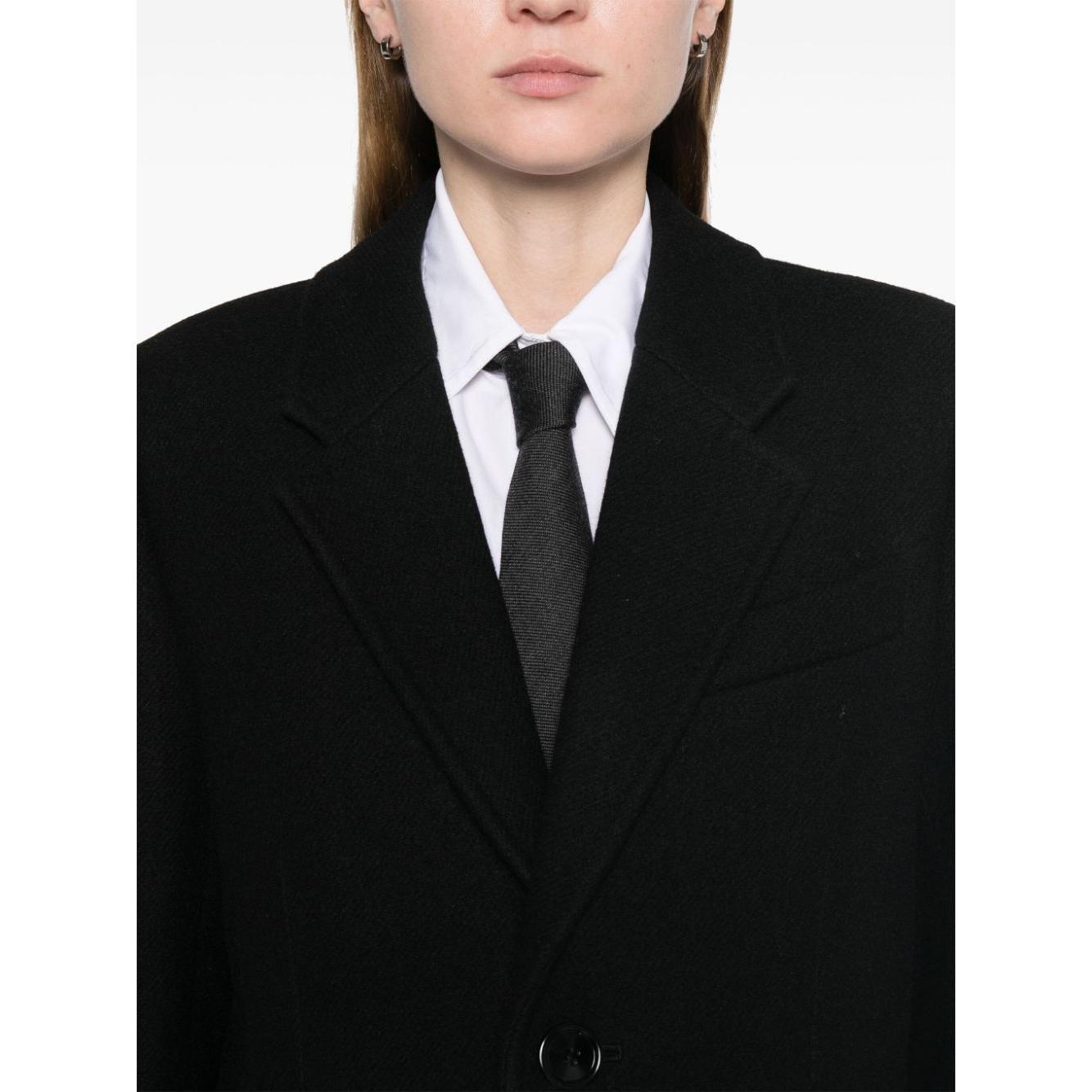 Ami Paris Coats Black FCO010WV0049001