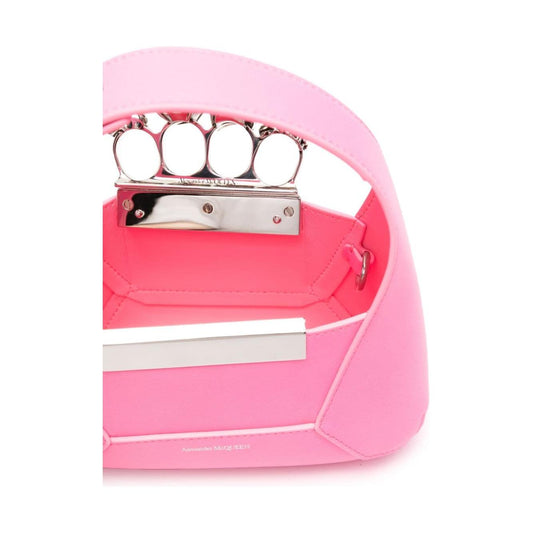 Alexander McQueen Mini Jeweled Tote Bag Handbag Alexander Mcqueen Hot Pink
