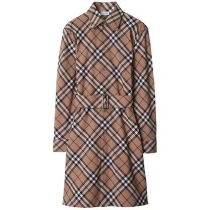 Burberry Checked shirt dress Dresses