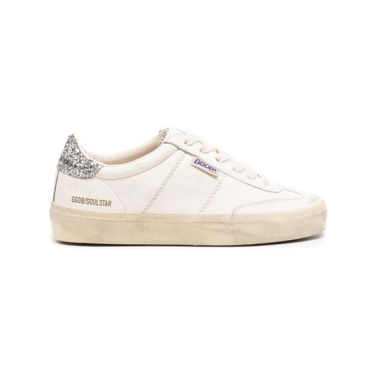 Golden Goose Sneakers Silver Sneakers Golden Goose Antique White