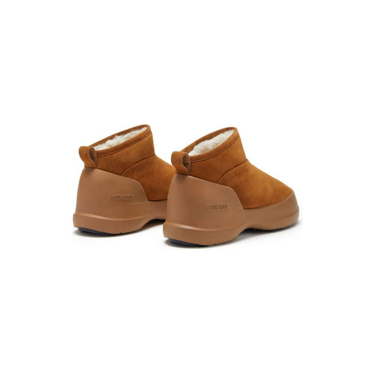 MOON BOOT CAPSULE Boots Leather Brown Boots MOON BOOT CAPSULE Sienna